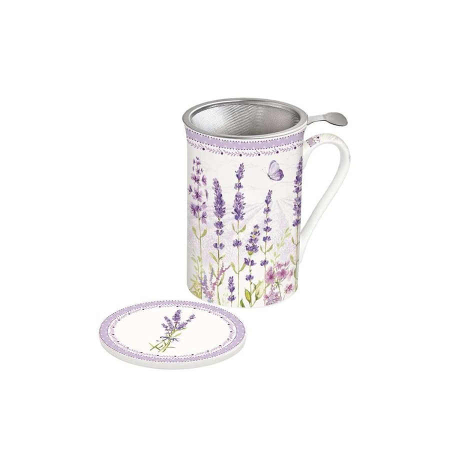 tetereta Taza Con Filtro Lavanda Best